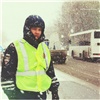 Красноярских водителей в ближайшие дни ждут мокрый снег и гололедица. Полиция призывает к осторожности 