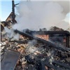 Двое человек сгорели этой ночью в дачном доме в Красноярском крае 