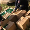 У жителя Канска изъяли 10 ящиков контрафактного алкоголя (видео)
