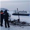 Рыбак заживо сгорел в палатке на льду Красноярского моря 