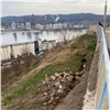 Мэрия: опасный сползающий склон в красноярском Студгородке укрепят в этом году 