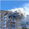 Женщина погибла при пожаре в девятиэтажке на правобережье Красноярска (видео) 