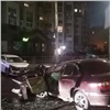 Томич бросил иномарку после жесткого ДТП и сбежал