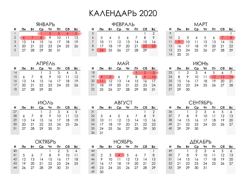 2 неделя 2020. Календарь с номерами недель. Календарь недель 2020. Номер недели в году. Календарь года с номерами недель.